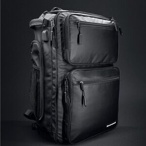 Black Versatile Travel Backpack